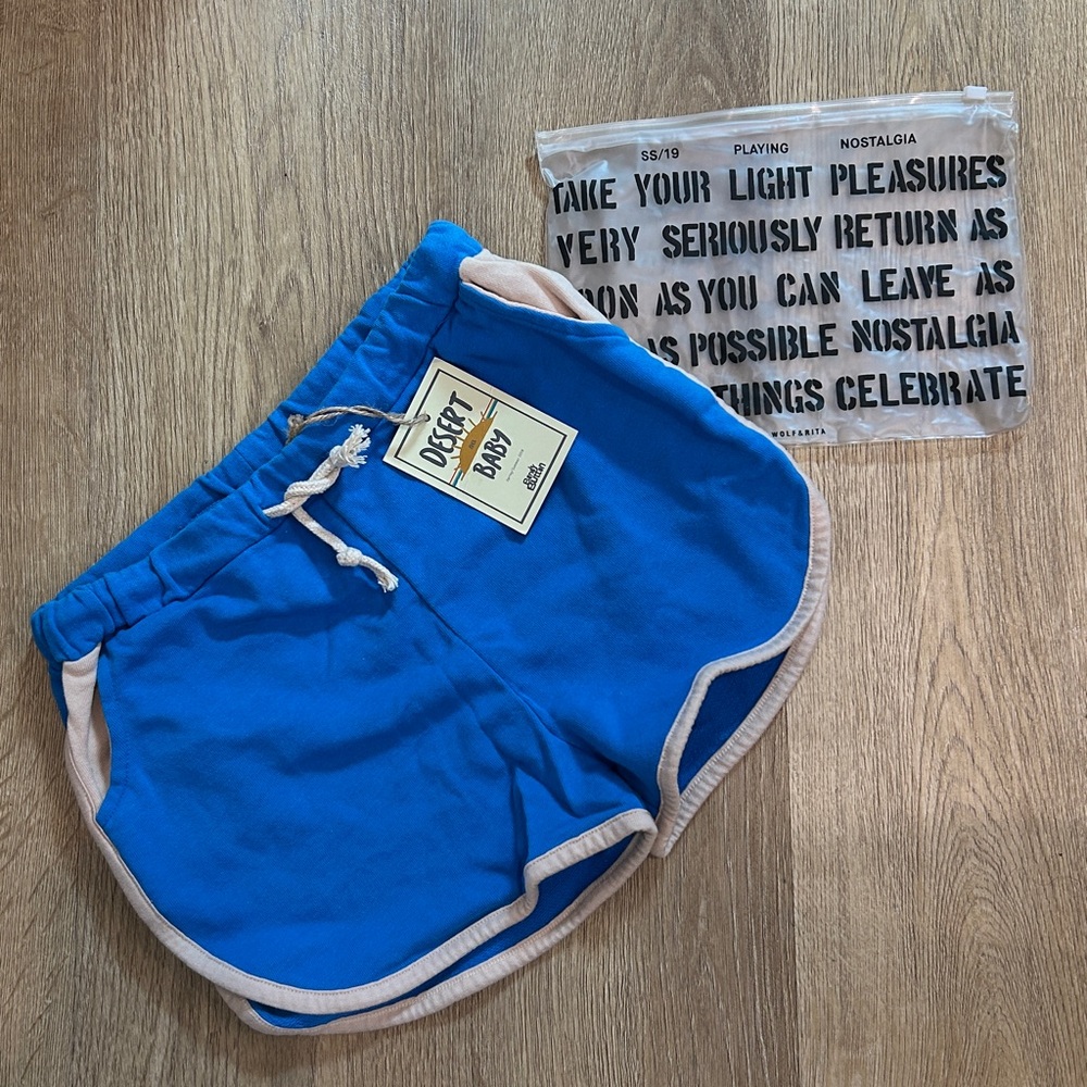 NWT Bandy Button Dessert Baby discontinued rare vintage style shorts |Size 10-11
